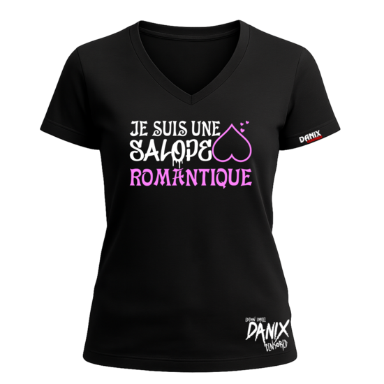 Tshirt Je suis une Salope Romantique [DANIX CENSORED]